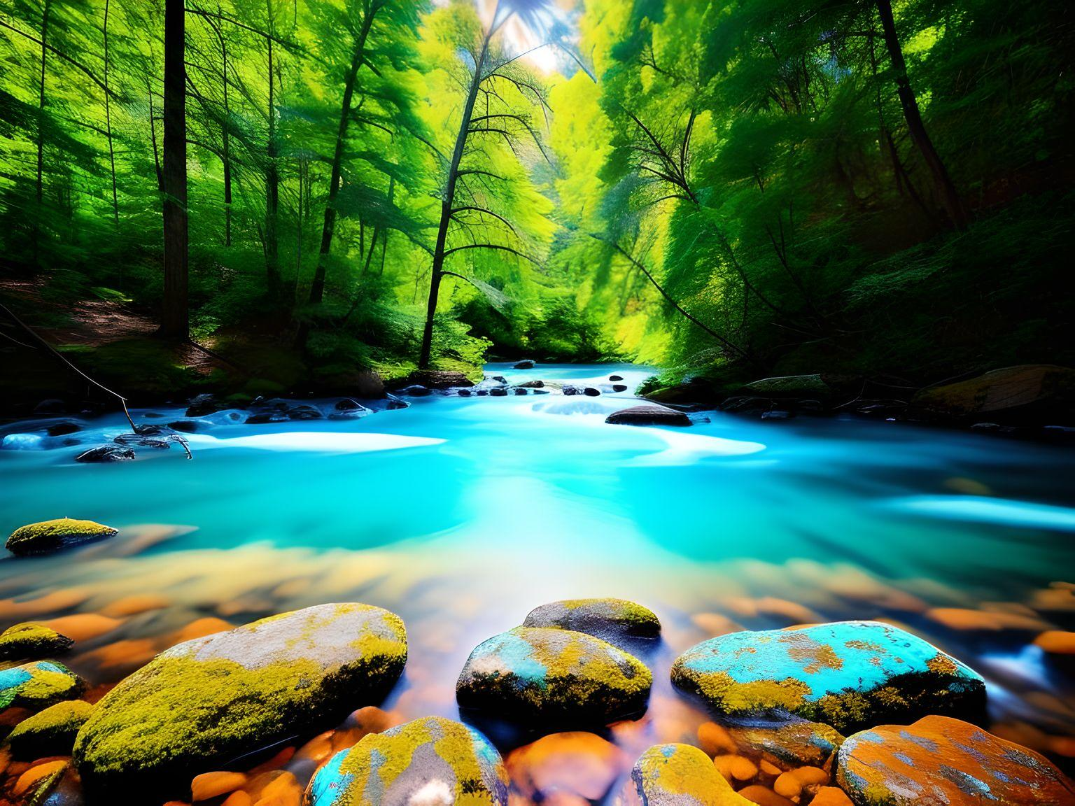 Beautiful River / Nature