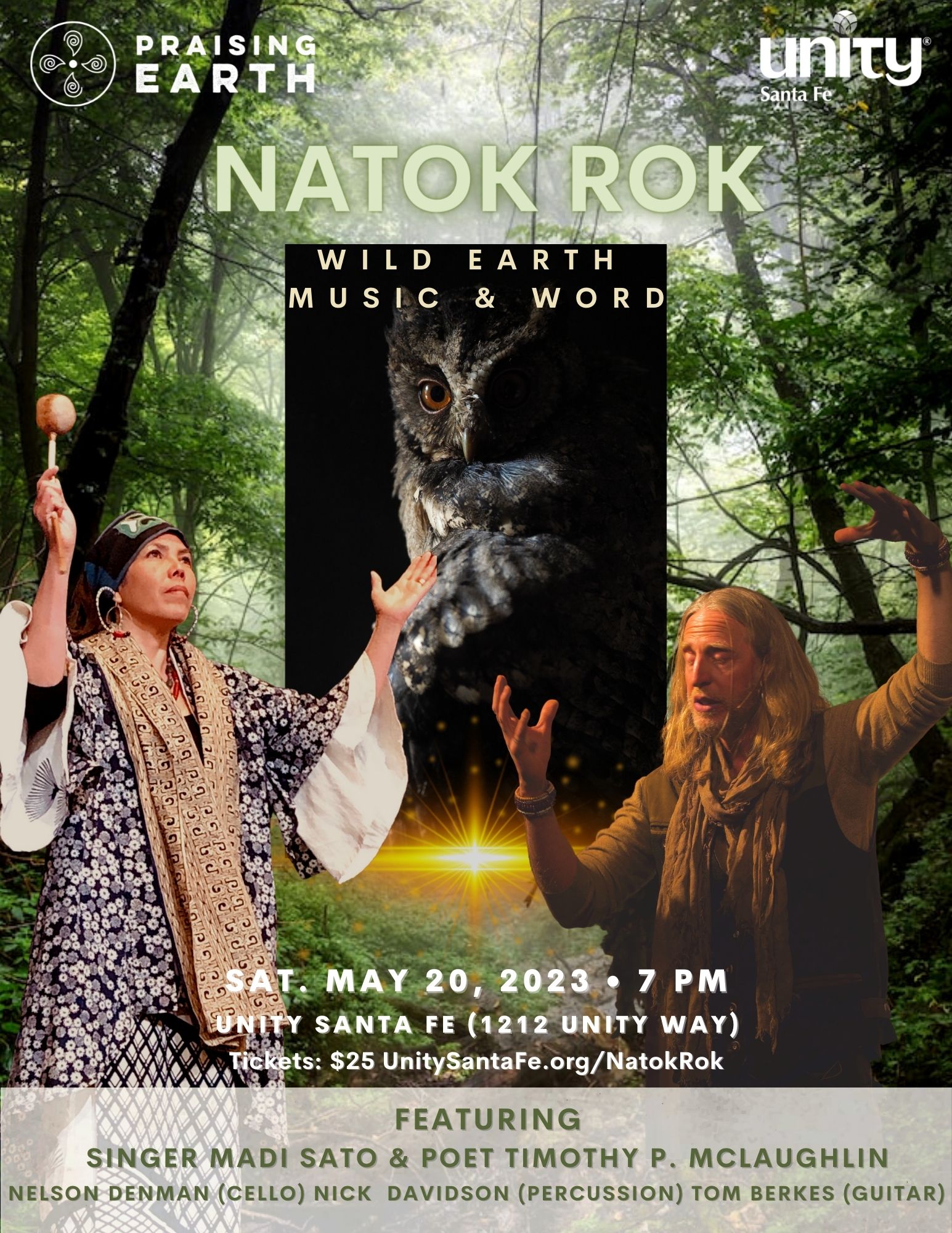 Natok Rok Concert Flyer