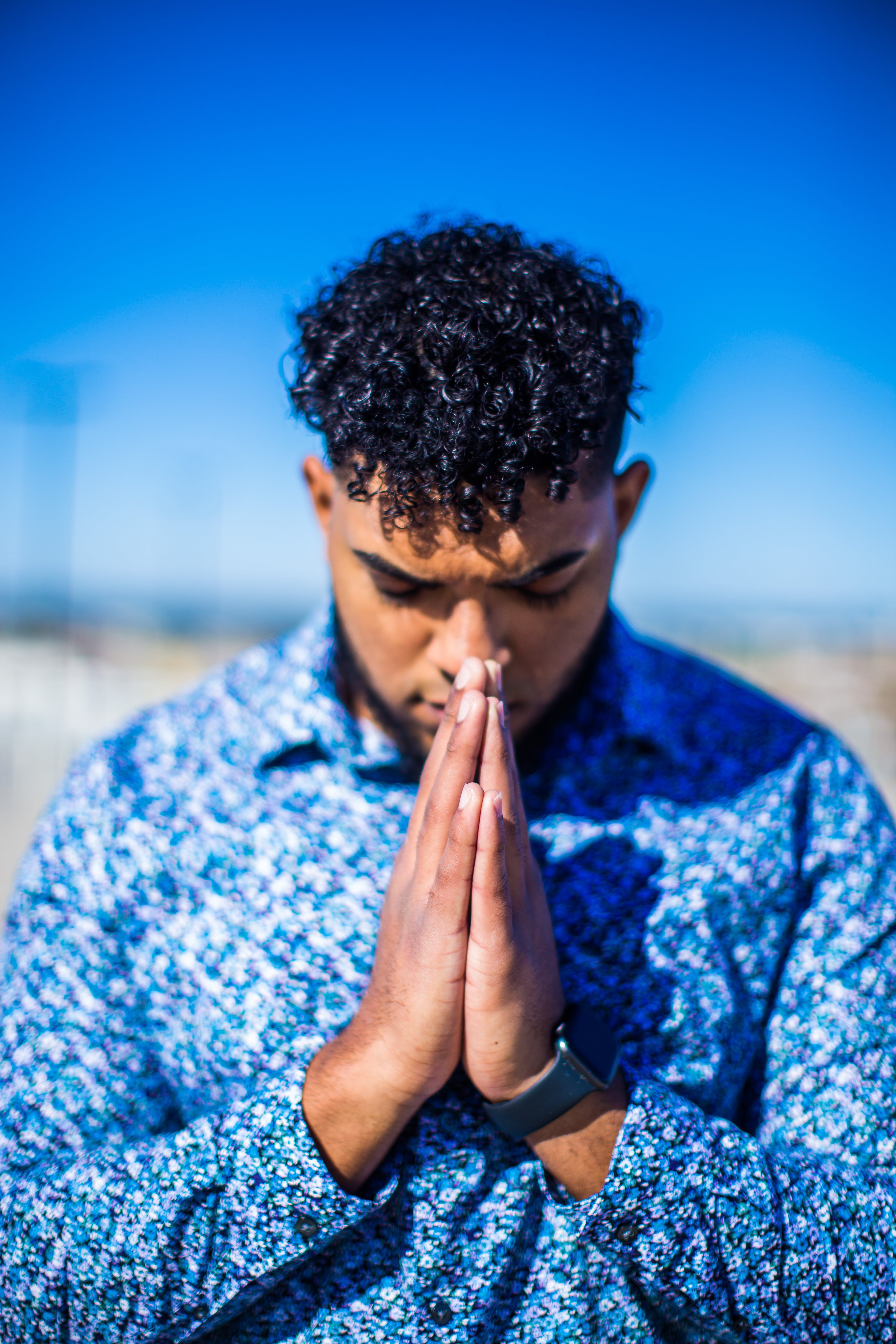 Man Praying